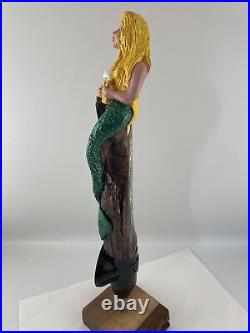 Beer Tap Handle Coronado Golden Beer Tap Handle Figural Mermaid Beer Tap Handle