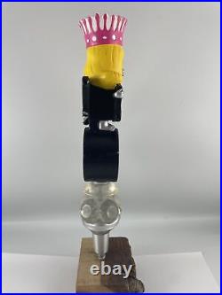 Beer Tap Handle Deep Ellum Dallas Blonde Figural Girl Beer Tap Handle