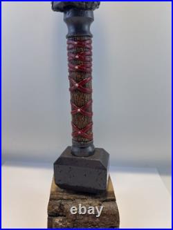 Beer Tap Handle Evil Czech Brewing Beer Tap Handle Figural Viking Tap Handle