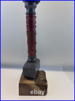 Beer Tap Handle Evil Czech Brewing Beer Tap Handle Figural Viking Tap Handle