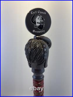 Beer Tap Handle Evil Czech Brewing Beer Tap Handle Figural Viking Tap Handle