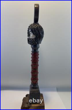 Beer Tap Handle Evil Czech Brewing Beer Tap Handle Figural Viking Tap Handle