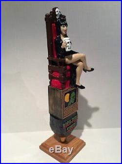 Beer Tap Handle Extremely Rare Cold Spring Boob Tube Stout Elvira Figural Mint