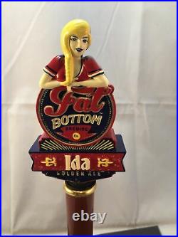 Beer Tap Handle Fat Bottom Ida Golden Ale Beer Tap Handle Figural Girl Beer Tap