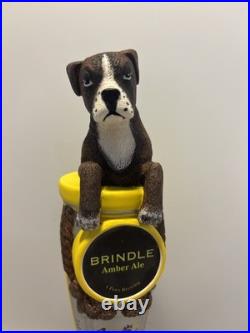 Beer Tap Handle Four Paws Brindle Ale Beer Tap Handle Rare Figural Tap Handle