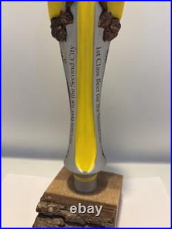 Beer Tap Handle Four Paws Brindle Ale Beer Tap Handle Rare Figural Tap Handle