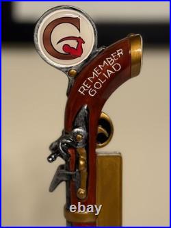 Beer Tap Handle Goliad Brewery Gun Tap Handle RARE