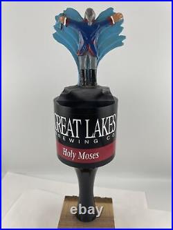 Beer Tap Handle Great Lakes Holy Moses Beer Tap Handle Figural Beer Tap Handle