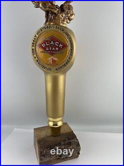 Beer Tap Handle Great Northern Black Star Beer Tap Handle Figural Rodeo Beer Tap