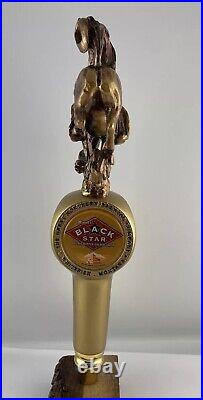 Beer Tap Handle Great Northern Black Star Beer Tap Handle Figural Rodeo Beer Tap