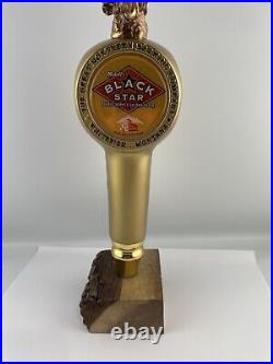 Beer Tap Handle Great Northern Black Star Beer Tap Handle Figural Rodeo Beer Tap