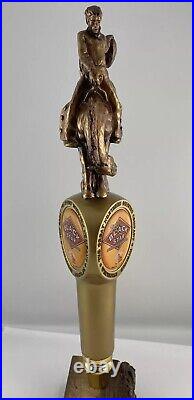 Beer Tap Handle Great Northern Black Star Beer Tap Handle Figural Rodeo Beer Tap