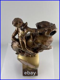 Beer Tap Handle Great Northern Black Star Beer Tap Handle Figural Rodeo Beer Tap