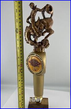 Beer Tap Handle Great Northern Black Star Beer Tap Handle Figural Rodeo Beer Tap