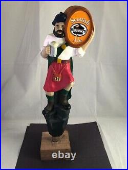 Beer Tap Handle Grittys Scottish Ale Beer Tap Handle Figural Beer Tap Handle