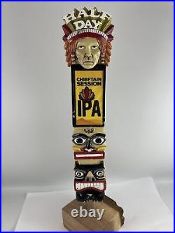 Beer Tap Handle Half Day Chieftain Session IPA Beer Tap Handle Figural Beer Tap