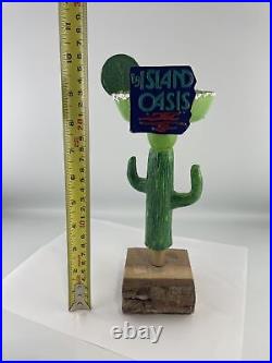 Beer Tap Handle Island Oasis Beer Tap handle Figural Cactus Beer Tap Handle