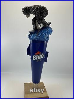 Beer Tap Handle Labatt Blue Surfing Bear Beer Tap Handle Figural Beer Tap Handle