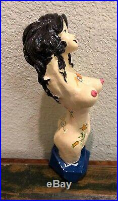 Beer Tap Handle Lady Luck Brewing Beer Tap Handle Rare Figural Sexy Girl Tap