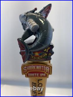 Beer Tap Handle Lost Coast Beer Tap Handle Figural Sharkinator Beer Tap Handle