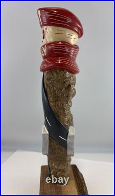 Beer Tap Handle Lost Highway Brewing Beer Tap Handle Rare Figural Skull Beer Tap