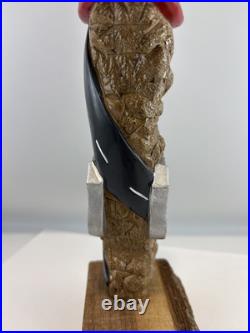 Beer Tap Handle Lost Highway Brewing Beer Tap Handle Rare Figural Skull Beer Tap