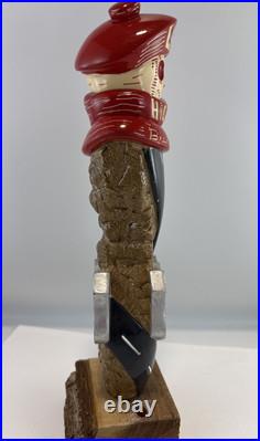Beer Tap Handle Lost Highway Brewing Beer Tap Handle Rare Figural Skull Beer Tap
