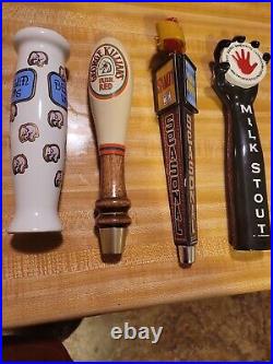 Beer Tap Handle Lot Miller & Others 6 Total