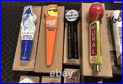 Beer Tap Handle Lot Of 10 + 2 Toppers Shock Top Coors Brand New In Boxes