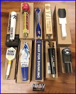 Beer Tap Handle Lot Of 10 Brand New In Boxes Coors Sam Adams Molson Deschutes