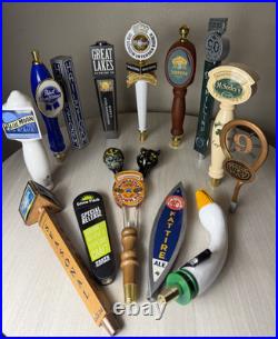 Beer Tap Handle Lot Of 16 Bar Brewery Pub Man Cave Local Craft Domestic IPA Taps Beer Tap Handle Lot Of 16 Bar Brewery Pub Man Cave Local Craft Domestic IPA Taps