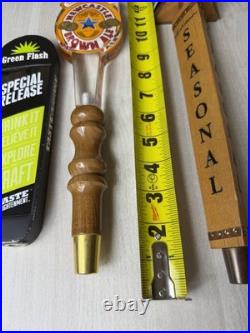 Beer Tap Handle Lot Of 16 Bar Brewery Pub Man Cave Local Craft Domestic IPA Taps