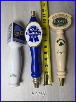 Beer Tap Handle Lot Of 16 Bar Brewery Pub Man Cave Local Craft Domestic IPA Taps