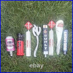 Beer Tap Handle Lot Stella Artois, Bud Light, Surly, Temperance FS