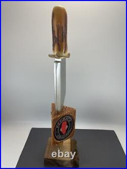 Beer Tap Handle Matilda Bay Redback Beer Tap Handle Figural Knife Tap Handle