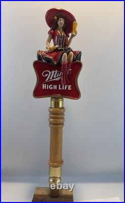 Beer Tap Handle Miller Girl On The Moon Beer Tap Handle Figural Miller High Life