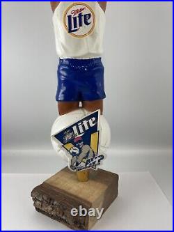 Beer Tap Handle Miller Lite Volleyball Beer Tap Handle Figural Beer Tap Handle