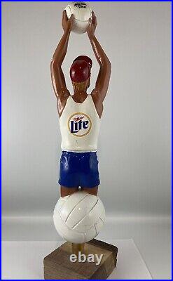 Beer Tap Handle Miller Lite Volleyball Beer Tap Handle Figural Beer Tap Handle
