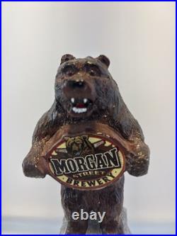 Beer Tap Handle Morgan Street Brewery Beer Tap Handle Figural Bear Tap Handle
