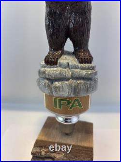 Beer Tap Handle Morgan Street Brewery Beer Tap Handle Figural Bear Tap Handle