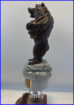 Beer Tap Handle Morgan Street Brewery Beer Tap Handle Figural Bear Tap Handle