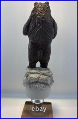 Beer Tap Handle Morgan Street Brewery Beer Tap Handle Figural Bear Tap Handle