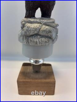 Beer Tap Handle Morgan Street Brewery Beer Tap Handle Figural Bear Tap Handle