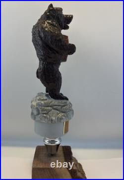 Beer Tap Handle Morgan Street Brewery Beer Tap Handle Figural Bear Tap Handle