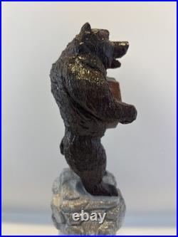 Beer Tap Handle Morgan Street Brewery Beer Tap Handle Figural Bear Tap Handle