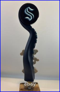 Beer Tap Handle NHL Seattle Kraken Fireball Tap Handle Rare Figural Beer Tap