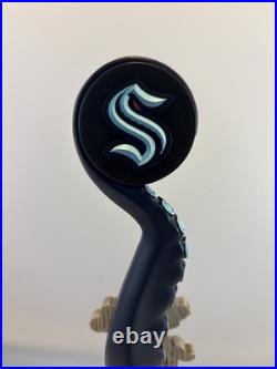 Beer Tap Handle NHL Seattle Kraken Fireball Tap Handle Rare Figural Beer Tap