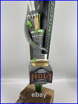 Beer Tap Handle Nola Mechahopzilla Beer Tap Handle Figural Godzilla Tap Handle