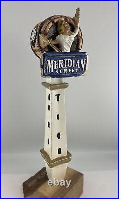 Beer Tap Handle Oaken Barrel Meridian Street Beer Tap Handle Figural Tap Handle