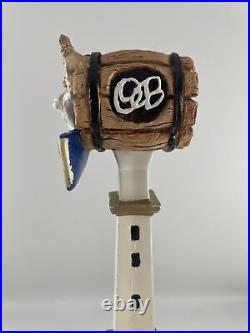 Beer Tap Handle Oaken Barrel Meridian Street Beer Tap Handle Figural Tap Handle